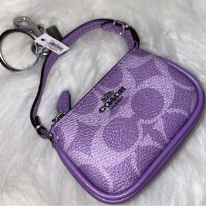 Coach 💜 charm for bag New